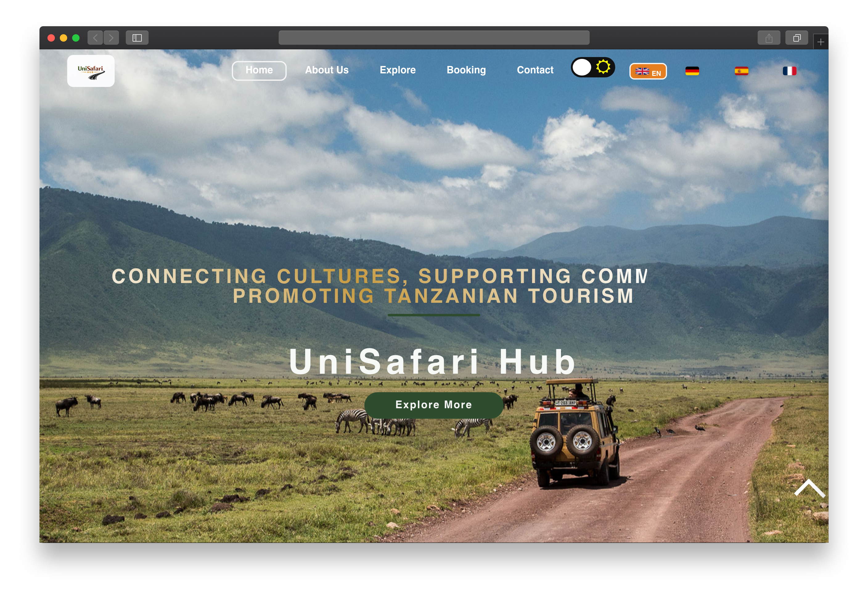 UniSafari Hub — University discovery for Tanzanian students